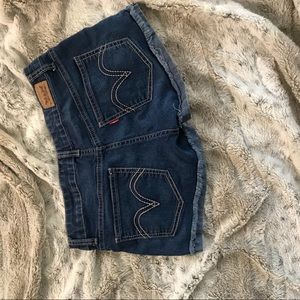 LEVIS SHORTY SHORTS